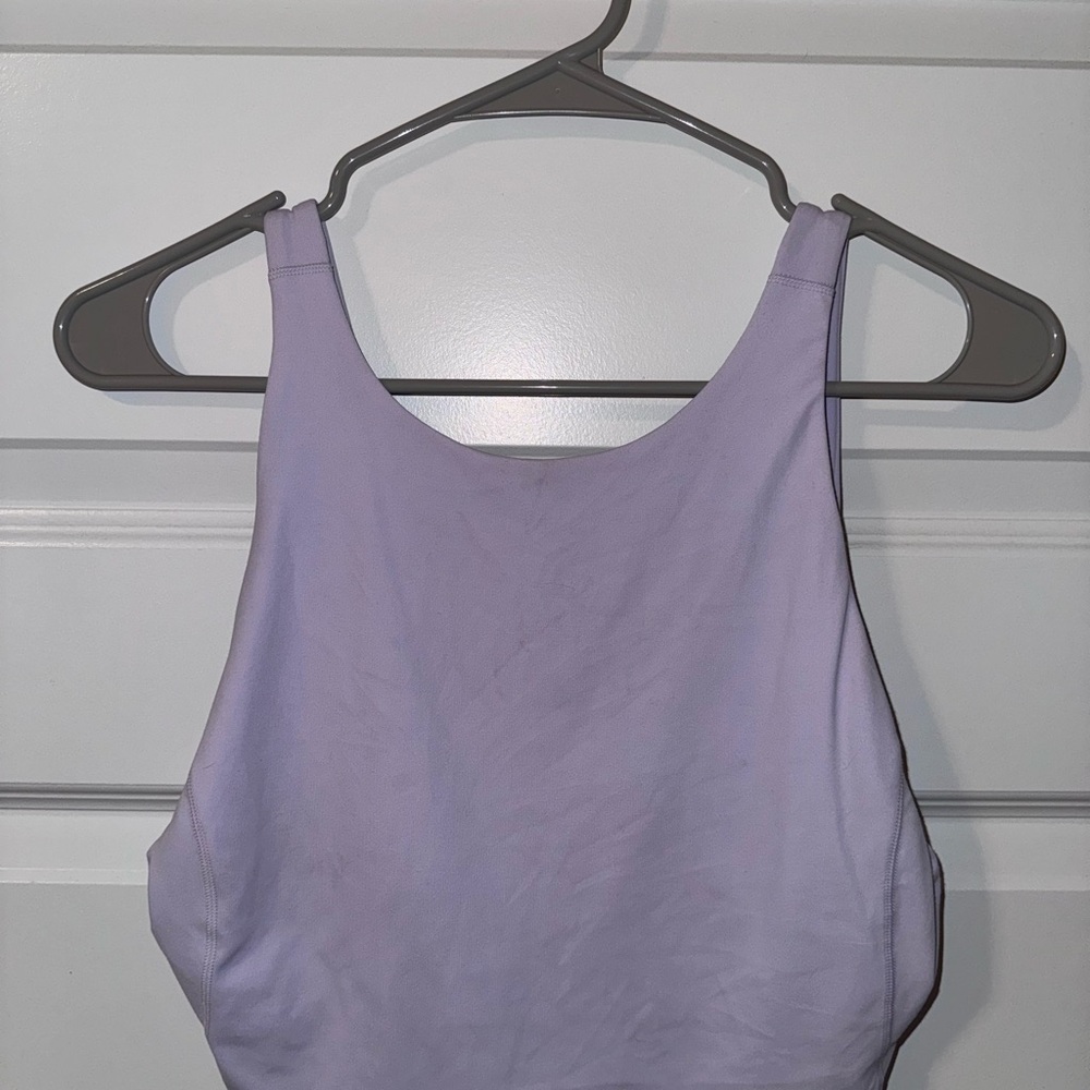 Lululemon Athletica Light Purple Tank Top